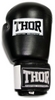 Перчатки боксерские Thor Sparring PU Black/White (558) - Фото №3