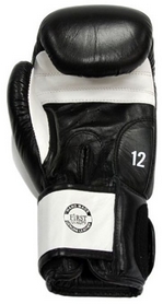 Перчатки боксерские Thor Sparring PU Black/White (558) - Фото №4