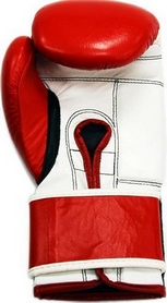 Перчатки боксерские Thor Shark Leather красные (8019/02) - Фото №3
