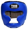 Шлем боксерский Thor 705 Leather blue