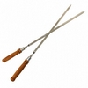 Шампур з дерев'яною лакової ручкою Dacha (широкий), 1000х15х3 мм