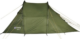 Палатка четырехместная Terra Incognita "Camp 4," хаки - Фото №2