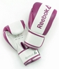 Перчатки боксерские Reebok Boxing Gloves фиолетовые (RSCB-PL)