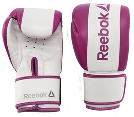 Перчатки боксерские Reebok Boxing Gloves фиолетовые (RSCB-PL) - Фото №2
