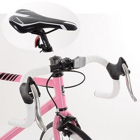 Велосипед горный Profi - 28", рама - 22", розовый (G56JOLLY S700C-4H) - Фото №2