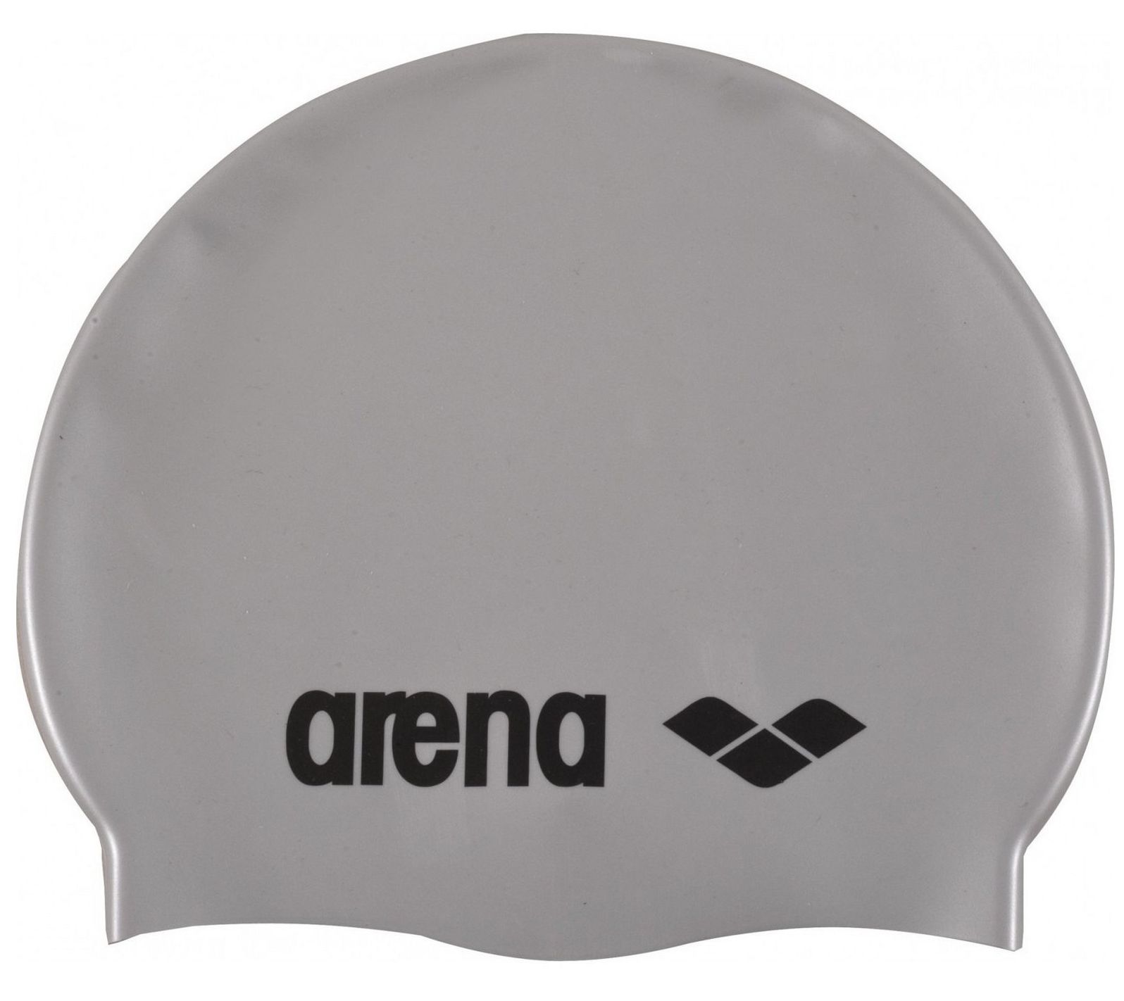 

Шапочка для плавания Arena Classic Silicone, серая (91662-51), Серый