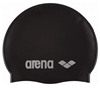 Шапочка для плавания Arena Classic Silicone, черная (91662-55)