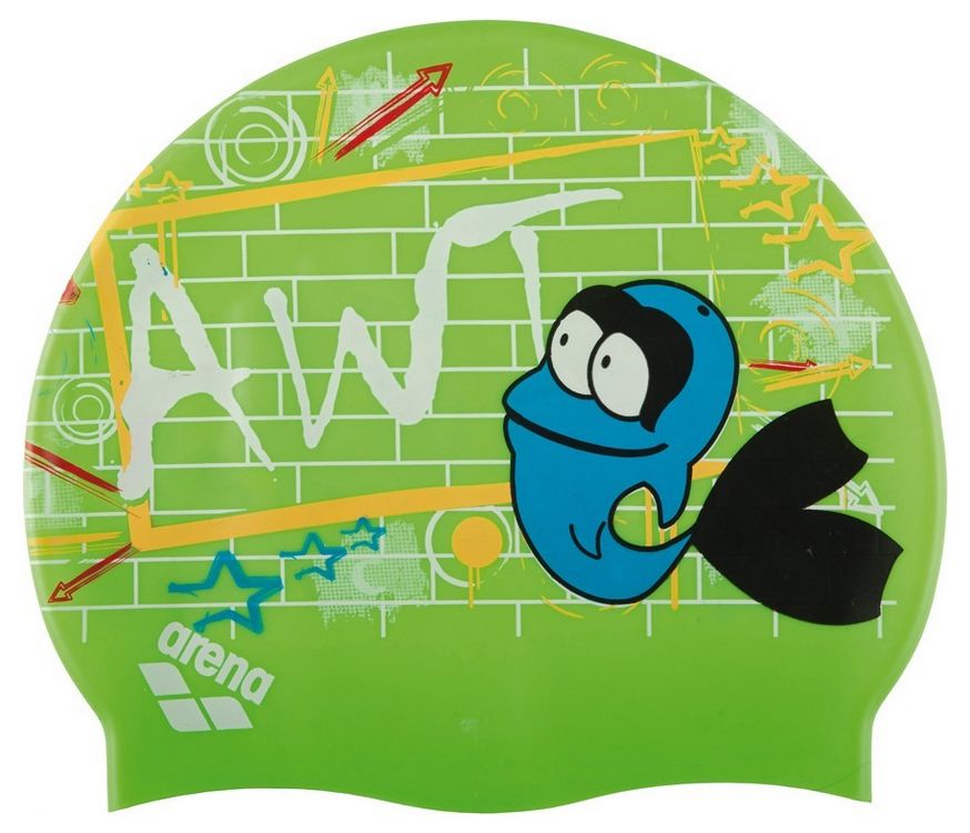 

Шапочка для плавания детская Arena Awt Multi, зеленая (91925-22), Зеленый