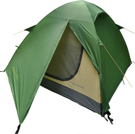 Палатка трехместная Mousson Fly 3, зеленая (4823059847015)
