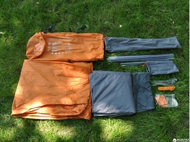 Палатка двухместная Mousson Delta 2, оранжевая (4823059847039) - Фото №7