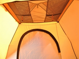 Палатка трехместная Mousson Atlant 3, оранжевая (4823059847084) - Фото №4