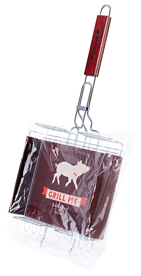 

Решетка-гриль двойная Grill Me BQ-020 (4823082701261), Хром