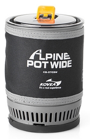 Пальник газовий Kovea Alpine Pot Wide KB-0703W (8806372096069) - Фото №6