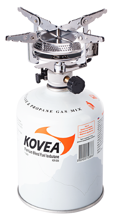 

Горелка газовая Kovea Hiker KB-0408 (8809000501072), Серебристый
