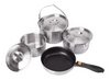 Набор посуды туристический Kovea All-3PLY Stainles Cookware KKW-CW1105 (8806372095796)