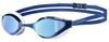 Очки для плавания Arena Python Mirror, бело-голубые (1E763-71)
