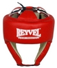Шлем боксерский виниловый Reyvel вид 1 - красный (SHRY001-RD)