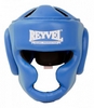 Шлем боксерский виниловый тренировочный Reyvel - синий (SHRY003-BL)