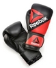 Перчатки боксерские кожаные Reebok Combat red/black (RSCB-100RDBK)