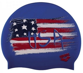 Шапочка для плавания Arena PRINT 2 Flag_Usa (1E368-35)