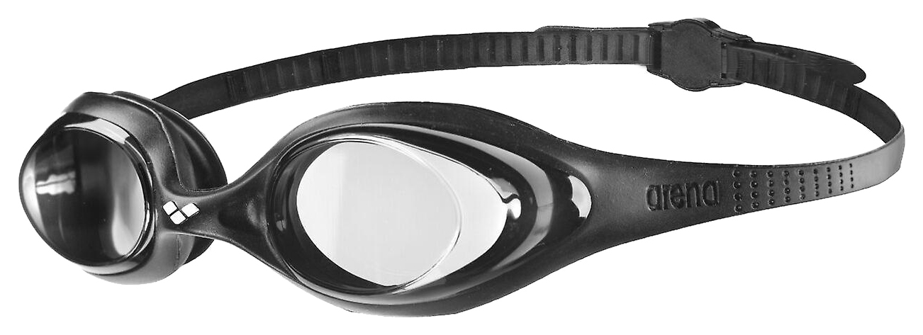 

Очки для плавания Arena Spider, clear-black-black (000024-155), Черный