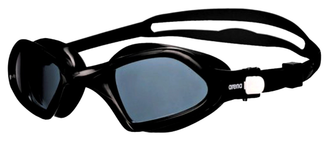 

Очки для плавания Arena Smartfit, smoke-black-black (000023-555), Синий