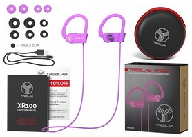 Навушники спортивні Treblab XR100 Pink - Фото №5