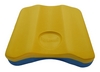 Доска для плавания Volna Pull Kick-2, желто-голубая (9152-00)