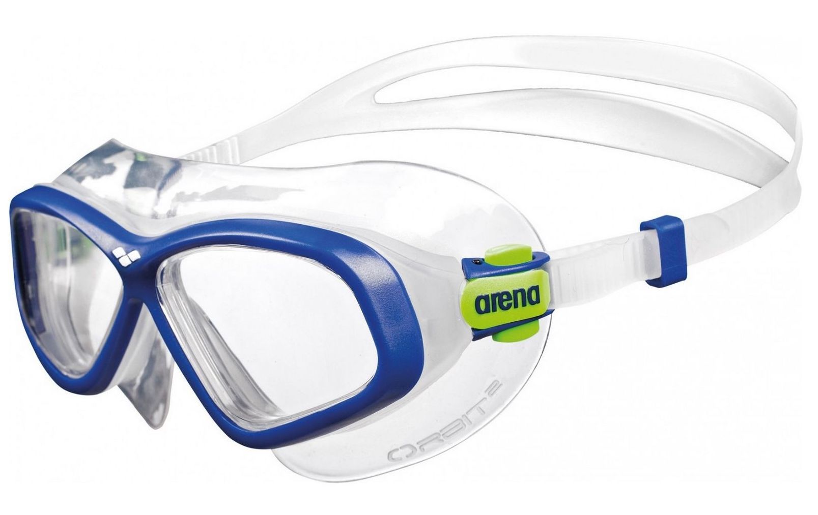 Маска для плавания Arena Orbit 2, сlear- navy-lime (1E193-15) - купить ...