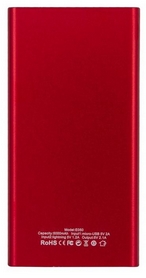 Акумулятор зовнішній Nomi E050 5000 mAh, червоний (311424) - Фото №2