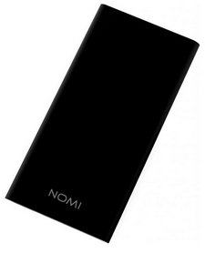 Акумулятор зовнішній Nomi E050 5000 mAh, чорний (260724)
