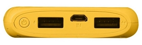 Аккумулятор внешний Nomi F100 10000 mAh, желтый (324700) - Фото №2