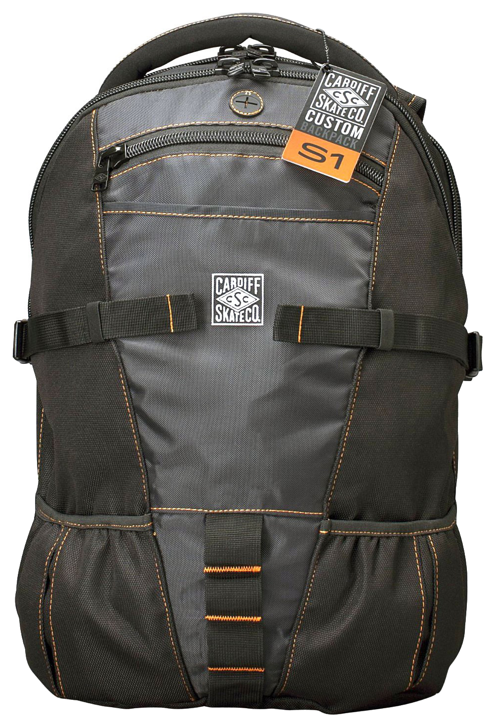 

Рюкзак для роликов Cardiff Skate Backpack - Orange Accent, оранжевый (S1-BP01)