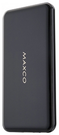 Аккумулятор внешний Maxco Phantom Type-C 10000 mAh, черный (341590)