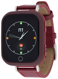 Часы умные детские ATRiX Smart Watch iQ900 Touch GPS, бордовые (366026) - Фото №2