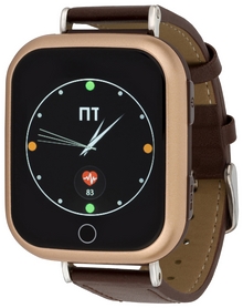 Годинники розумні дитячі ATRiX Smart Watch iQ900 Touch GPS, коричневі (366027) - Фото №2