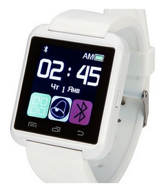 Часы умные ATRiX Smart Watch E08.0, белые (189331)