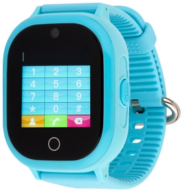 Часы умные детские ATRiX Smart Watch iQ800W Cam Touch GPS, синие (366023) - Фото №3