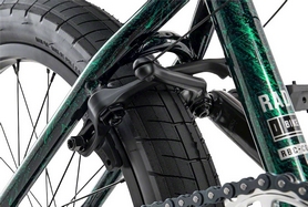 Велосипед BMX Radio Astron FS 2018 - 20", рама - 20,6", зелено-черный (01005100118-black/green splatter-2018) - Фото №5