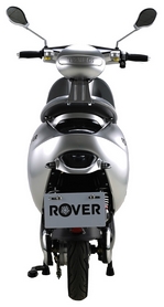 Електроскутер Rover Ampere 04, сріблястий (346589) - Фото №4