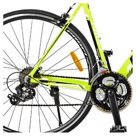 Велосипед шоссейный Profi City A700C 3.1 – 28", рама – 53 см, салатовый - Фото №3
