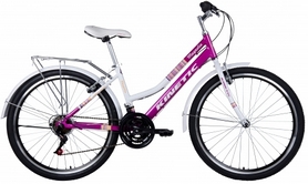Велосипед городской женский Kinetic Magnolia - 26", рама - 17", розово-белый (win16-130)