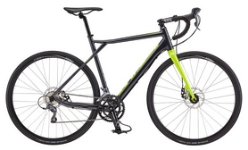 Велосипед шоссейный GT Grade Claris 2017 - 28", рама - 56 см, черный