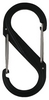 Карабин Nite Ize Plastic Carb S Biner S8 NI736, черный (4823082709489)