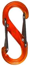 Карабин Nite Ize Plastic Carb S Biner S2 NI670, оранжевый (4823082709519)