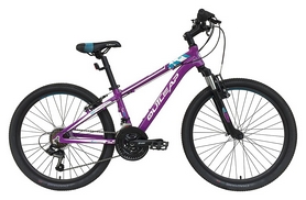 Велосипед горный подростковый Outleap Koshka 2017 - 24", фиолетовый (OBM17J2W)