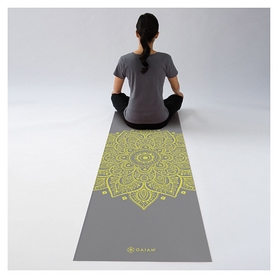 Коврик для йоги (йога-мат) Gaiam Yoga Mat Printed 2017/2018, 5 мм (61333) - Фото №3