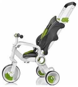 Велосипед детский трехколесный Galileo Strollcycle, зеленый (G-1001-G) - Фото №2