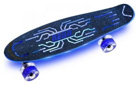 Скейтборд Neon Hype N100787, синий - Фото №4