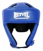 Шлем боксерский виниловый Reyvel вид 2 - синий (SHRY002-BL)